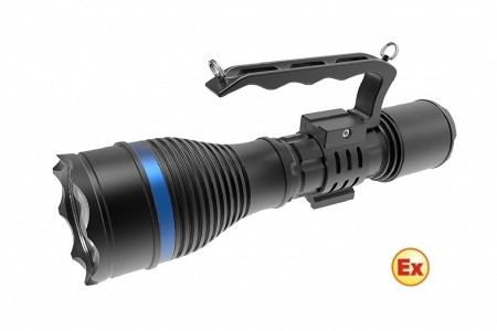 Portable explosion-proof searchlight